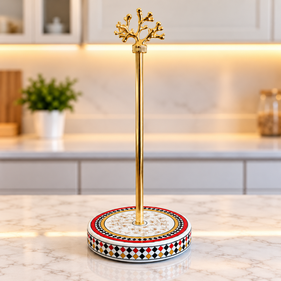 Kağıt Havluluk - Kelebek Desen Gold