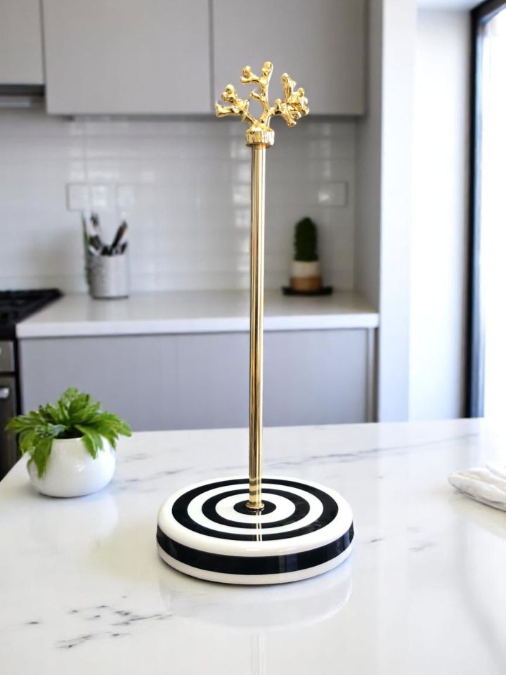 Kağıt Havluluk - Siyah Klasik Zebra Gold