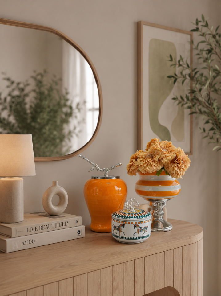 Dekoratif - Salon Seti Soft Sarı HERM Gümüş